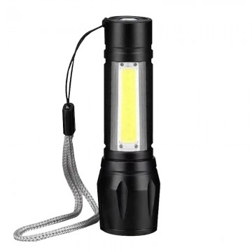 511 USB Rechargeable XPE COB Mini LED Torchlight