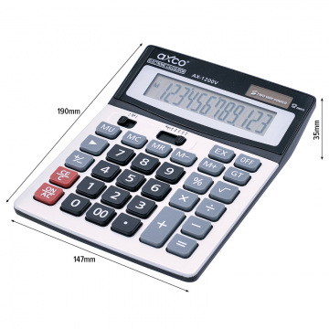AXCO AX1200V Calculator 12 Digits