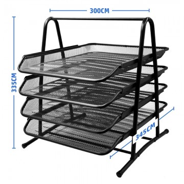 DT2001 Mesh Wire Tray 4 Tier