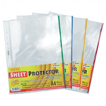 ALFAX SP0520B Sheet Protector 11 Hole Refill 20'