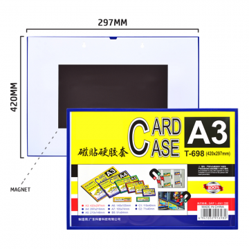 KEJEA T698 Magnetic Card Case A3 Blue