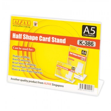 ALFAX K386 Horizontal Card Stand A5