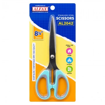 ALFAX AL2042G Scissors 8.25" 210mm Green Handle