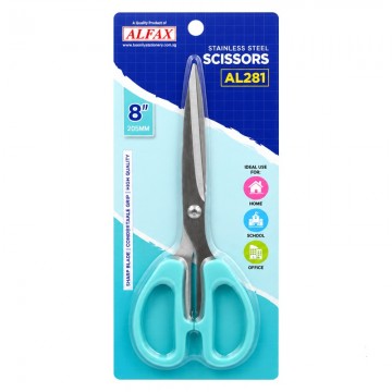ALFAX AL281G Scissors 8" 205mm Green Handle