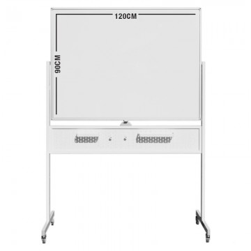 ARTEX DF06M Pegboard DS Roller Stand Whiteboard 90x120cm