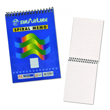 SINAR SP03512 Top Ring Note Book A6 50's