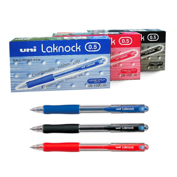 UNI SN10005 Laknock Ball Pen 0.5mm