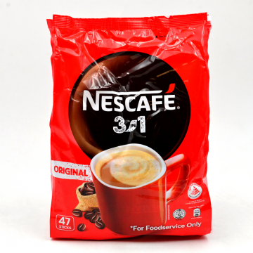 NESCAFE 3 in 1 Original Coffee 19gx47's RED