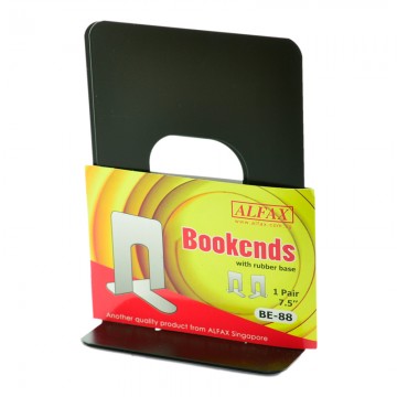 ALFAX BE88 Book End 7.5" Black