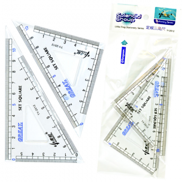 TY2012 Triangle Ruler 2in1 TY2012 Triangle Ruler 2in1