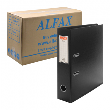 ALFAX 182L PVC Arch File 3" F4 Box of 12pcs