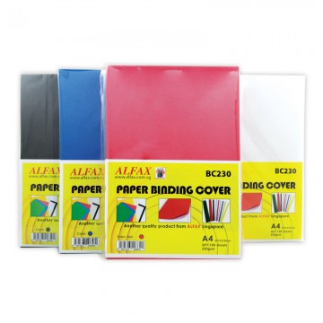 ALFAX BC230 Paper Binding Cover A4 100's