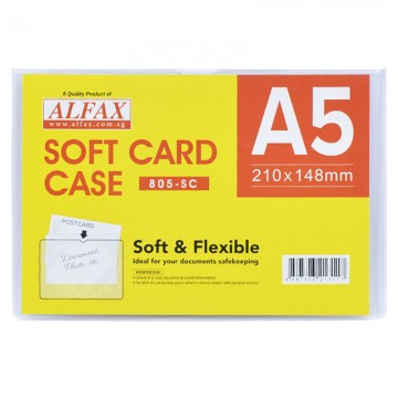 ALFAX 805SC Soft Card Case A5