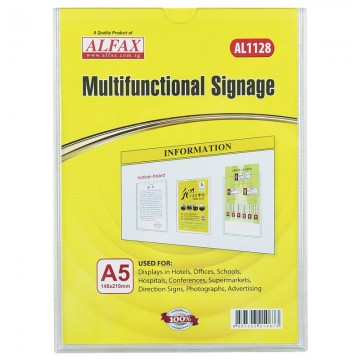 ALFAX AL1128 Multifunctional Signages A5