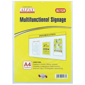 ALFAX AL1129 Multifunctional Signages A4