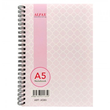 ALFAX A580 Ring Note Book A5 80pgs