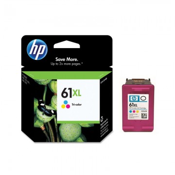 HP 61XL  Ink Cartridge Tri-Colour (1VV33AA) -(330pages)