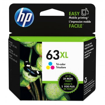 HP 63XL Tri-colour Ink Cartridge F6U63AA (1VV37AA) -(330pages)
