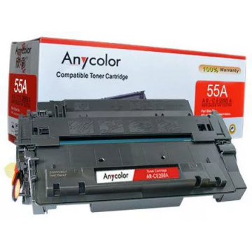 ANYCOLOR Compatible Toner 55A CE255A