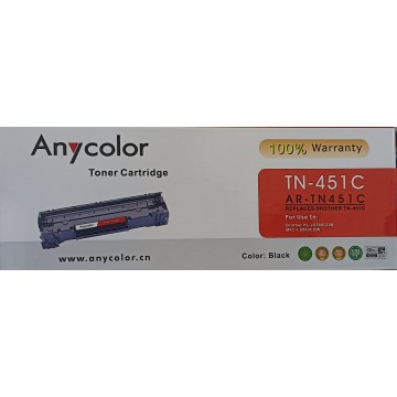ANYCOLOR--- Compatible Toner TN451C Cyan