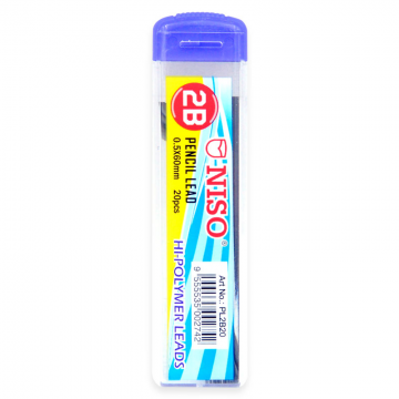 NISO PL2B20 Pencil Lead 0.5mm 20pcs
