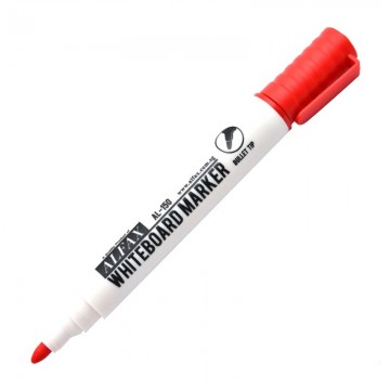 ALFAX AL150 Whiteboard Marker Bullet Tip Red
