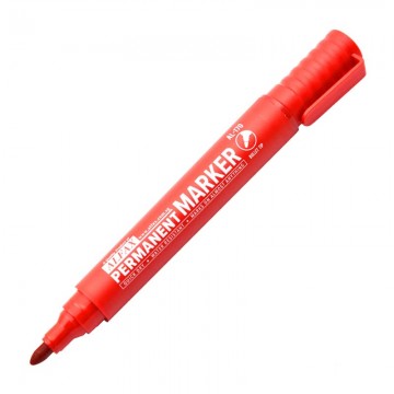 ALFAX AL170 Permanent Marker Bullet Tip Red