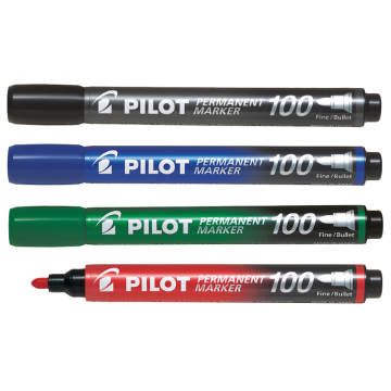 PILOT SCA100 Permanent Marker Fine