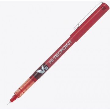 PILOT BXV5 Hi-Techpoint Roller Pen 0.5mm Red