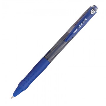 UNI SN10010 Laknock Ball Pen 1.0mm Blue