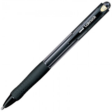 UNI SN10014 Laknock Ball Pen 1.4mm Black