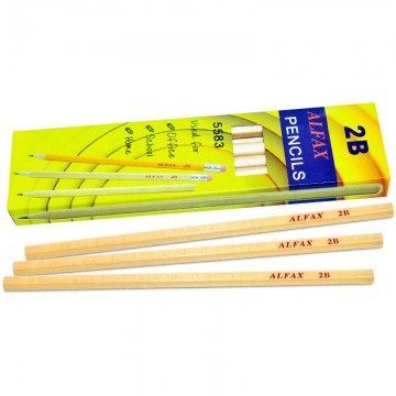ALFAX 5583 Wooden Pencil 2B