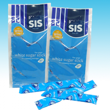 SIS White Sugar Stick 4g 100's