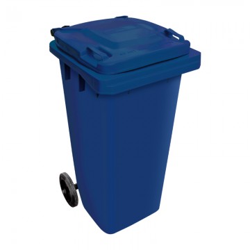 Wheel Dustbin 120L Blue