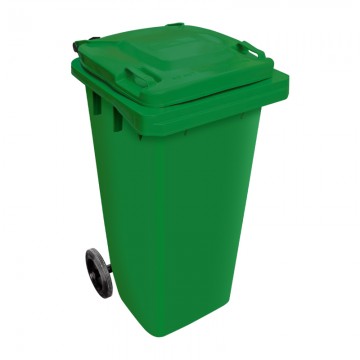Wheel Dustbin 120L Green