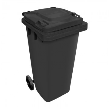Wheel Dustbin 120L Dark Grey