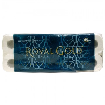 ROYAL GOLD Toilet Roll 2PLY (1x10)